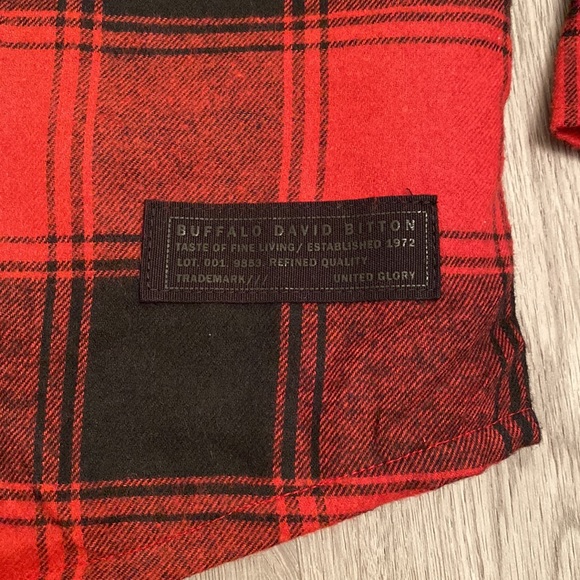 Buffalo David Bitton  Flannel Shirt Sherpa Lined Size S - Picture 3 of 10